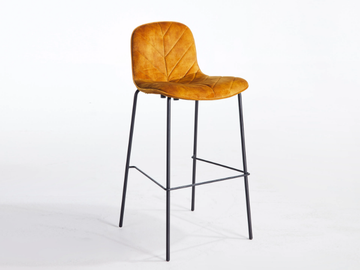 LEAF - Upholstered fabric stool by grado design - view 2